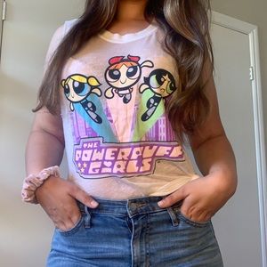 F21 Powerpuff girls tank top 💗💙💚